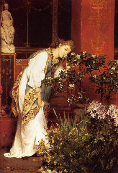 In the Peristyle in bedroom