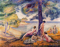 In the Shade by Henri-Edmond Cross — hand-painted abstract oil painting reproduction on canvas