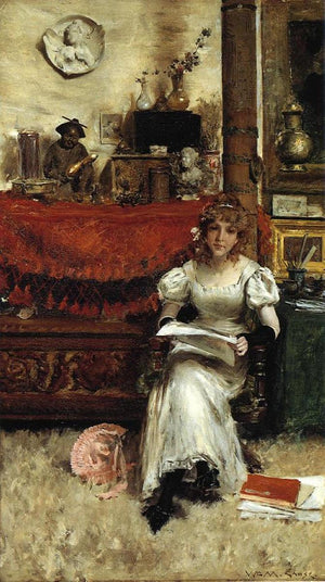 In the Studio - William Merritt Chase