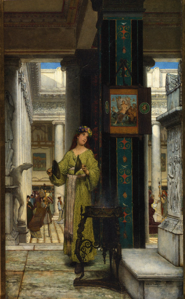 In the Temple - Sir Lawrence Alma-Tadema