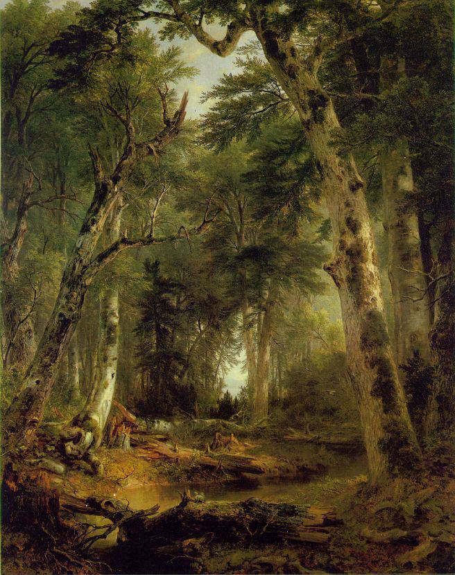 In the Woods - Asher Brown Durand