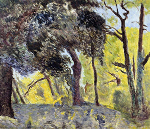 In the Woods (study) - Pierre Bonnard