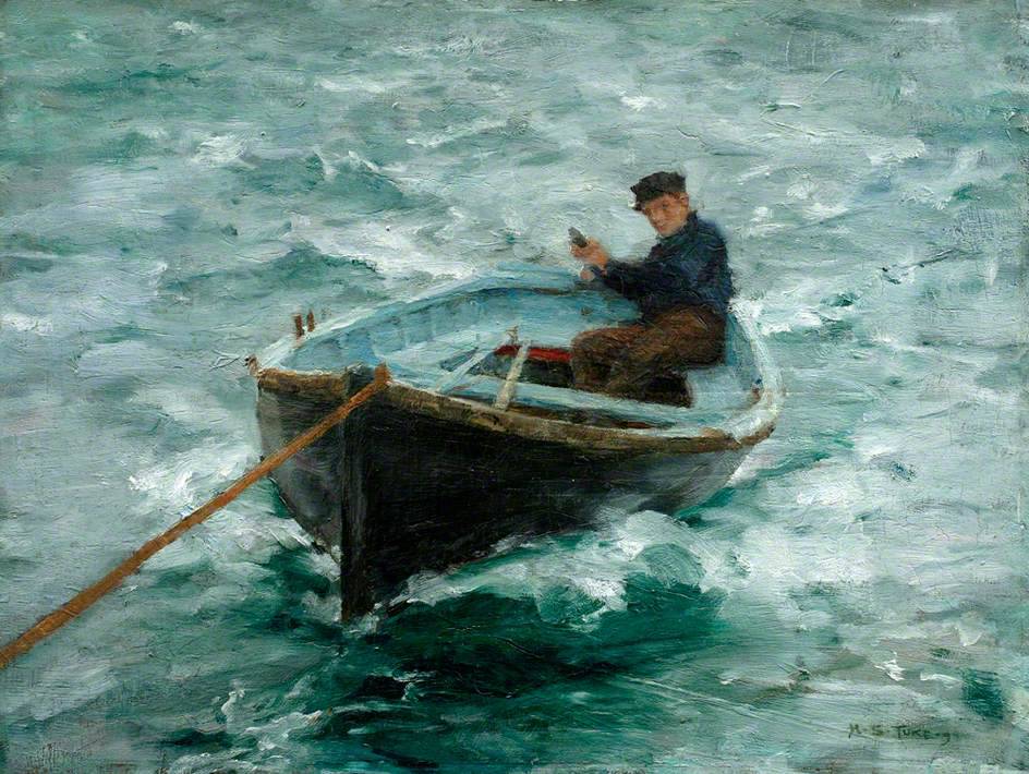 In Tow - Henry Scott Tuke