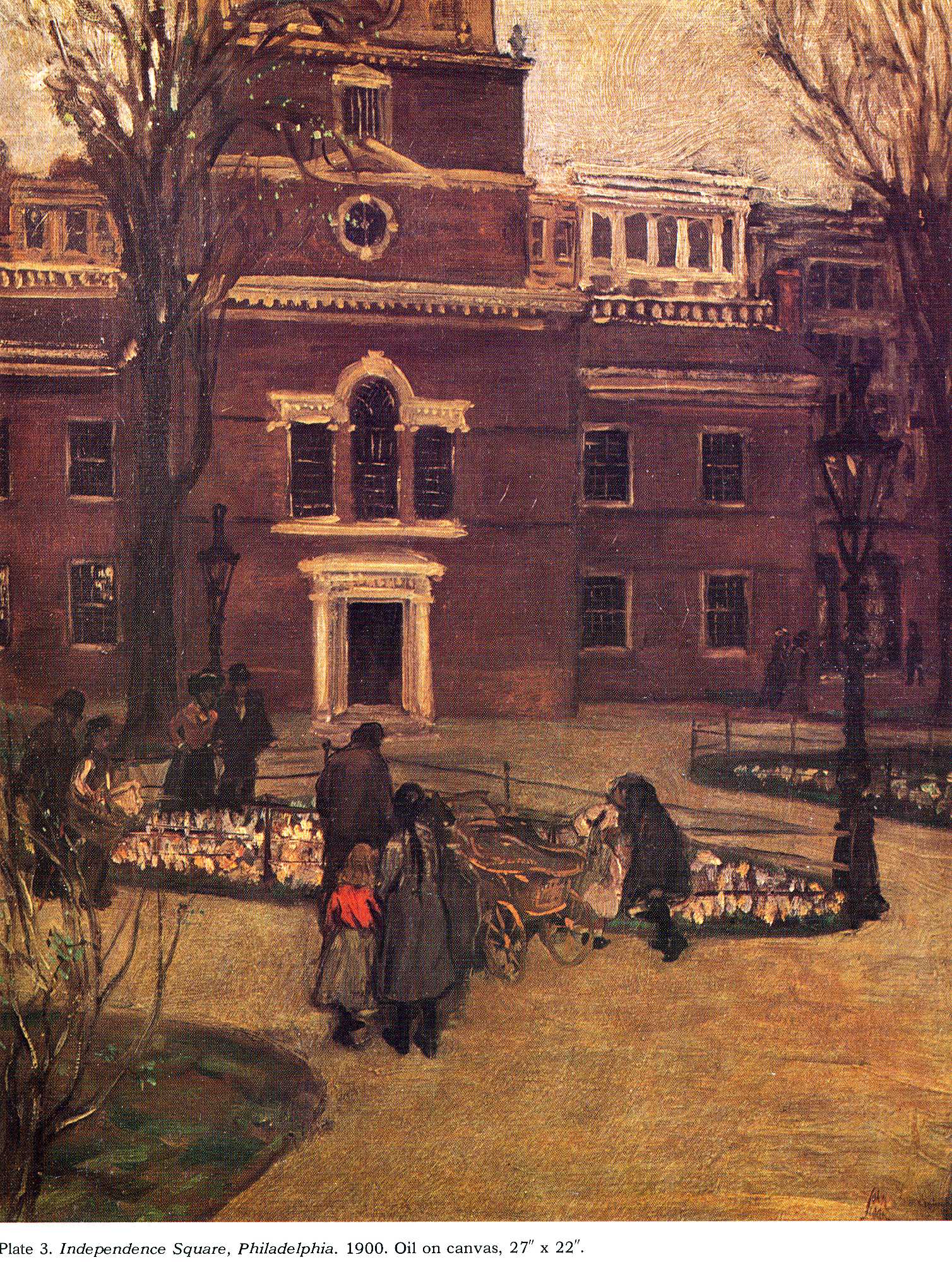 Independence Square, Philadelphia - John French Sloan