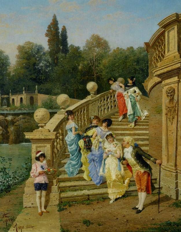Count Borromeos country house on Isola Betta opposite of Stresa on Lake Maggiore