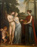 Innocence Preferring Love to Wealth by Pierre-Paul Prud'hon — female oil painting wall art, Neoclassicism