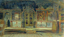 Inside the Peter and Paul Church in Plyos by Isaac Levitan — hand-painted architectural oil painting reproduction on canvas