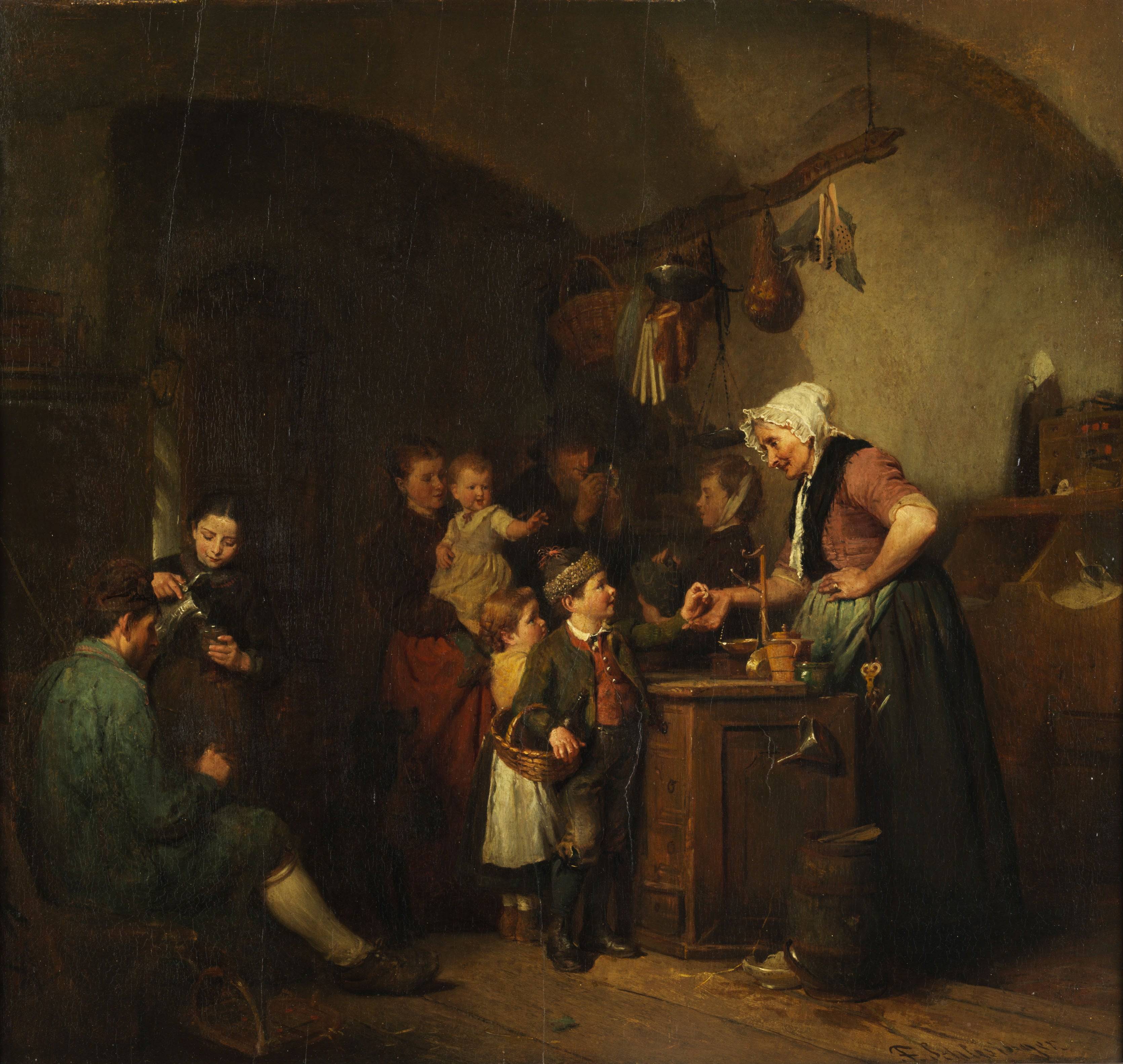 Inside the village shop - Felix Schlesinger