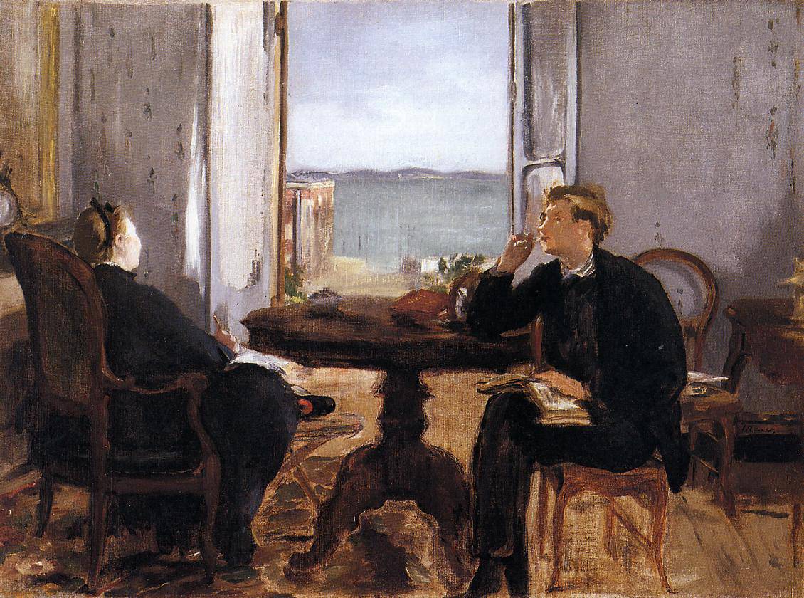 Interior at Arcachon - Edouard Manet