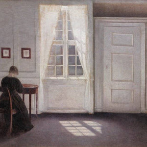 Interior from Strandgade with Sunlight on the Floor