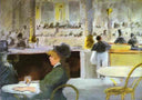Interior of a Café by Edouard Manet — hand-painted eco oil painting reproduction on canvas