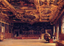 Interior of the Doge's Palace by John Singer Sargent — hand-painted architectural oil painting reproduction on canvas