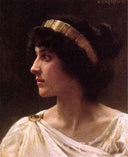 Irène by William-Adolphe Bouguereau — hand-painted portrait oil painting reproduction on canvas