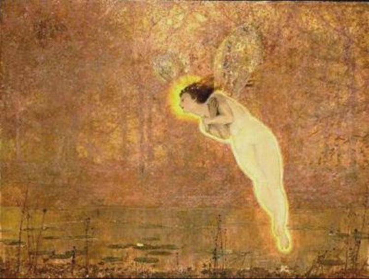 Iris - John Atkinson Grimshaw