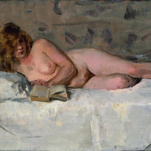 Reclining nude (Sjaantje van Ingen)