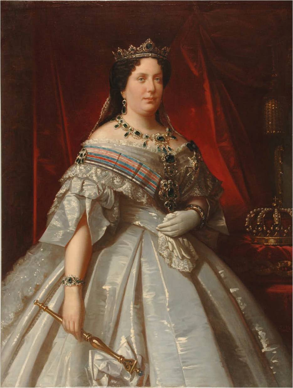 Isabel Ii De España - Luis de Madrazo y Kuntz