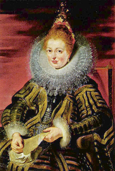 Isabella (1566-1633), Regent of the Low Countries in entryway