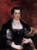 Isabella Brandt, First Wife by Peter Paul Rubens — female oil painting wall art, Baroque