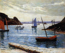 Isle of Brehat by Maxime Maufra — ships oil painting wall art, Impressionism