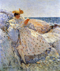 Isle of Shoals by Childe Hassam — hand-painted landscape oil painting reproduction on canvas