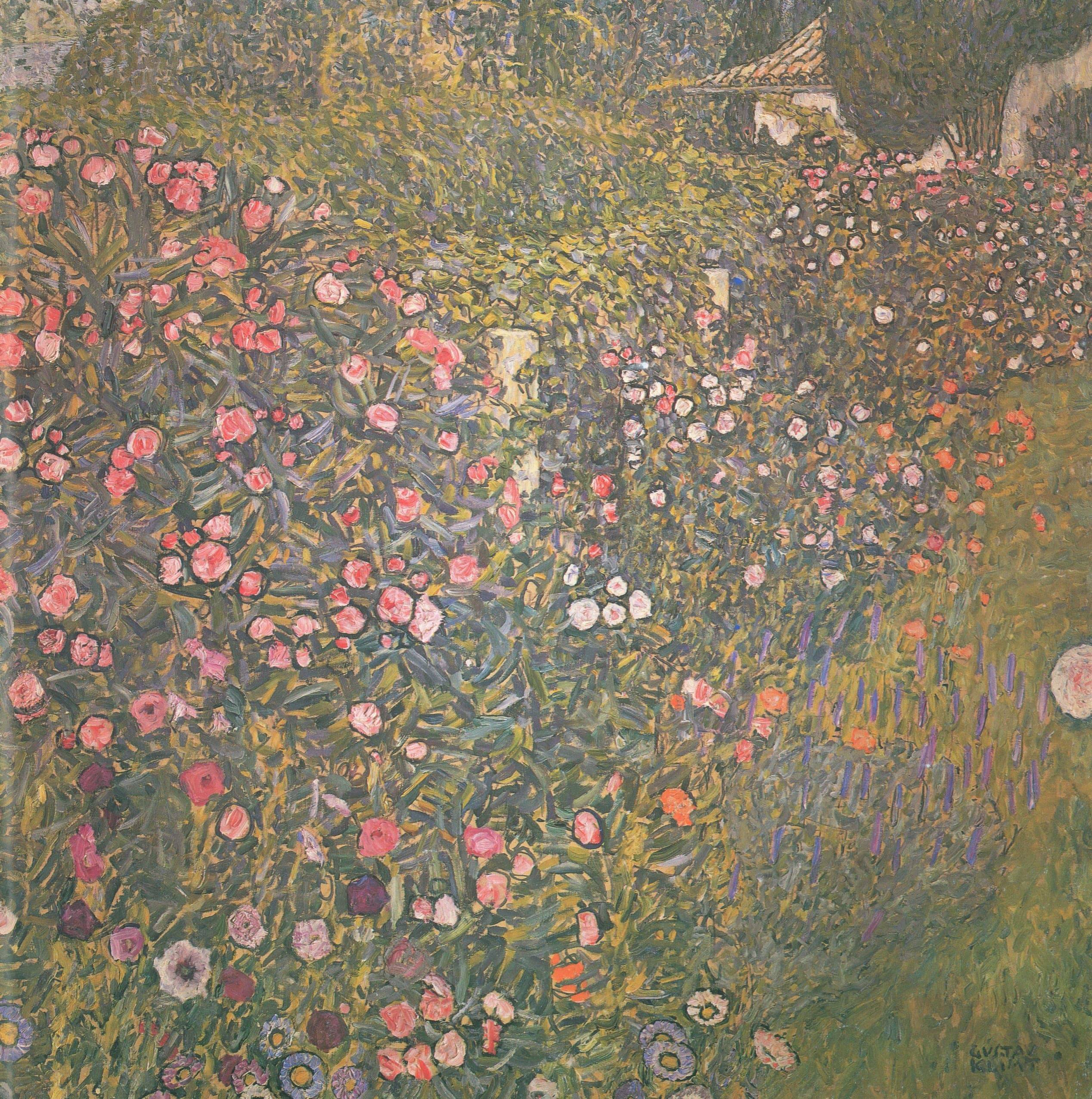 Italian horticultural landscape - Gustav Klimt