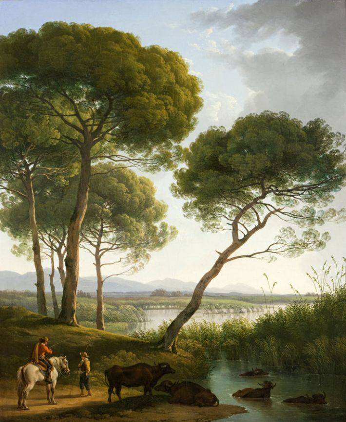 Italian Landscape - Hendrik Voogd