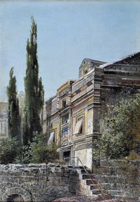 Italian Landscape with Cypresses