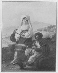 Italian shepherd and girl