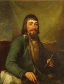 Ivan Bilibin by Dmitry Levitzky — male oil painting wall art, Rococo