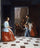 Street Musicians at the Door in kitchen