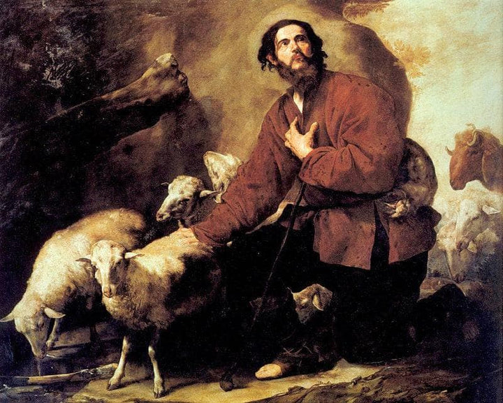 Jacob with the Flock of Laban by Jusepe de Ribera — hand-painted cultural oil painting reproduction on canvas
