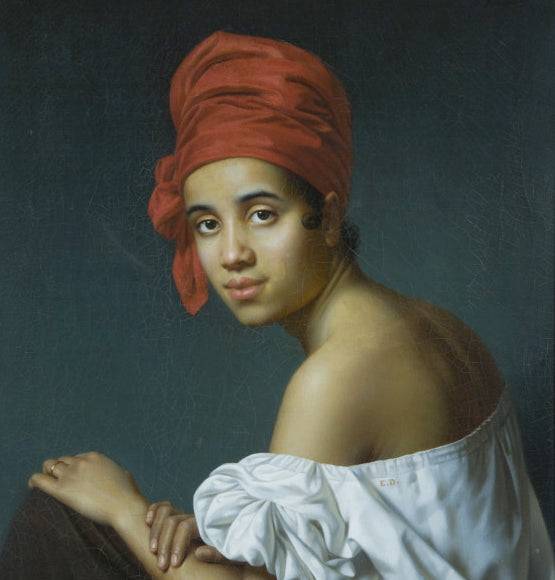 Creole in a Red Turban - Jacques Amans