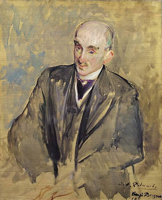 Study for a portrait of Henri Bergson (1859-1941)