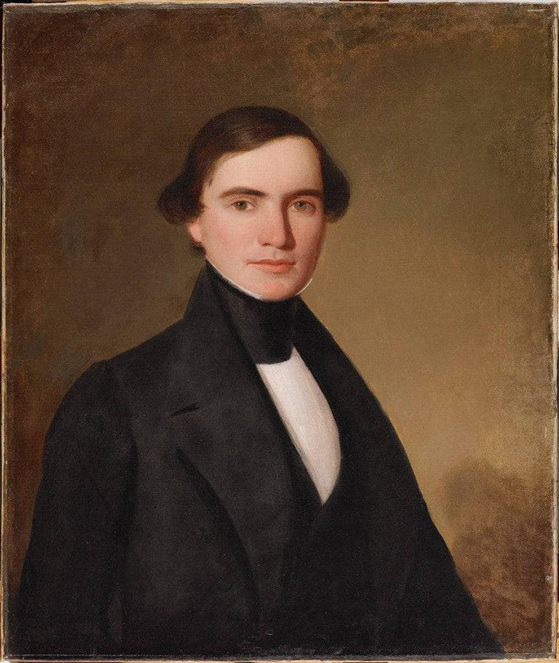 Portrait of Joseph Ogden Pierson on gallery wrap