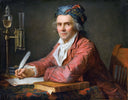 Portrait of Alphonse Leroy by Jacques-Louis David — male oil painting wall art, Neoclassicism