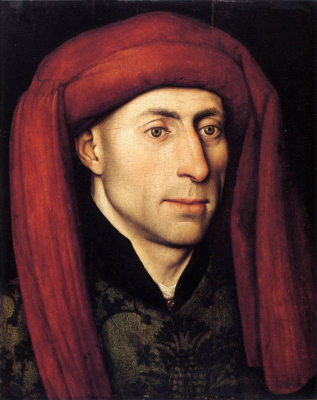 Portrait of a Man by Jacques Daret — hand-painted portrait oil painting reproduction on canvas