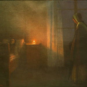 By the Girl's Bed