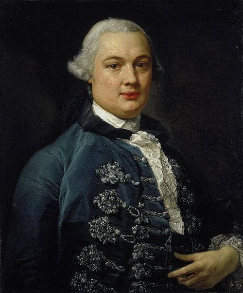 A Portrait of James Bruce of Kinnaird, Explorer by Pompeo Batoni — hand-painted portrait oil painting reproduction on canvas