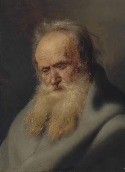Tronie of An Old Man in apartment