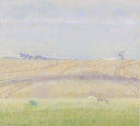 Misty Sea by Jan Toorop — rural oil painting wall art, Neo Impressionism