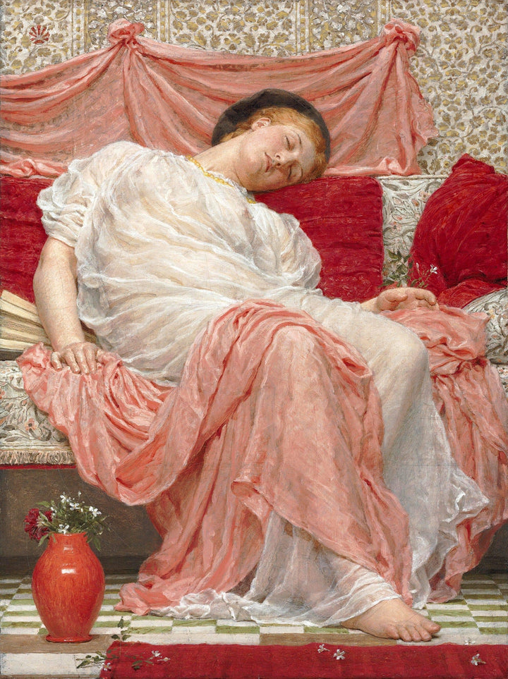 Jasmine by Albert Joseph Moore — hand-painted portrait oil painting reproduction on canvas