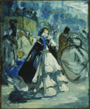 Street Scene by Jean-Baptiste Carpeaux — group oil painting wall art, Romanticism
