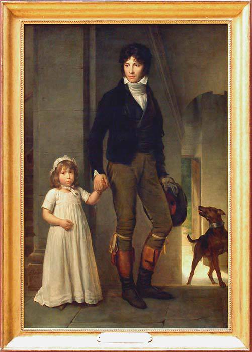 Jean-Baptiste Isabey (1767 - 1855) et sa fille Alexandrine (1791 - 1871)