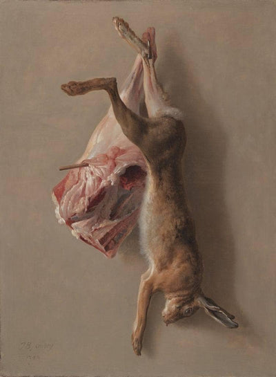 A Hare and a Leg of Lamb in apartment