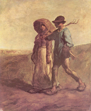 Going to Work - Jean-Francois Millet