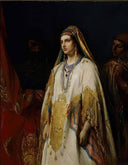 Esther by Jean-François Portaels — female oil painting wall art, Orientalism