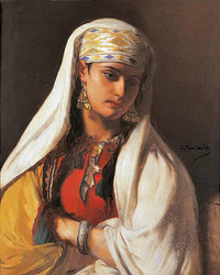 Young oriental woman