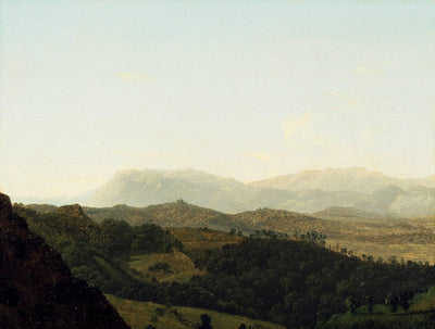 The Sabine Mountains by Jean-Joseph-Xavier Bidauld — oil painting reproduction