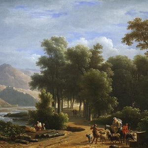 Paysage Montagneux Au Printemps