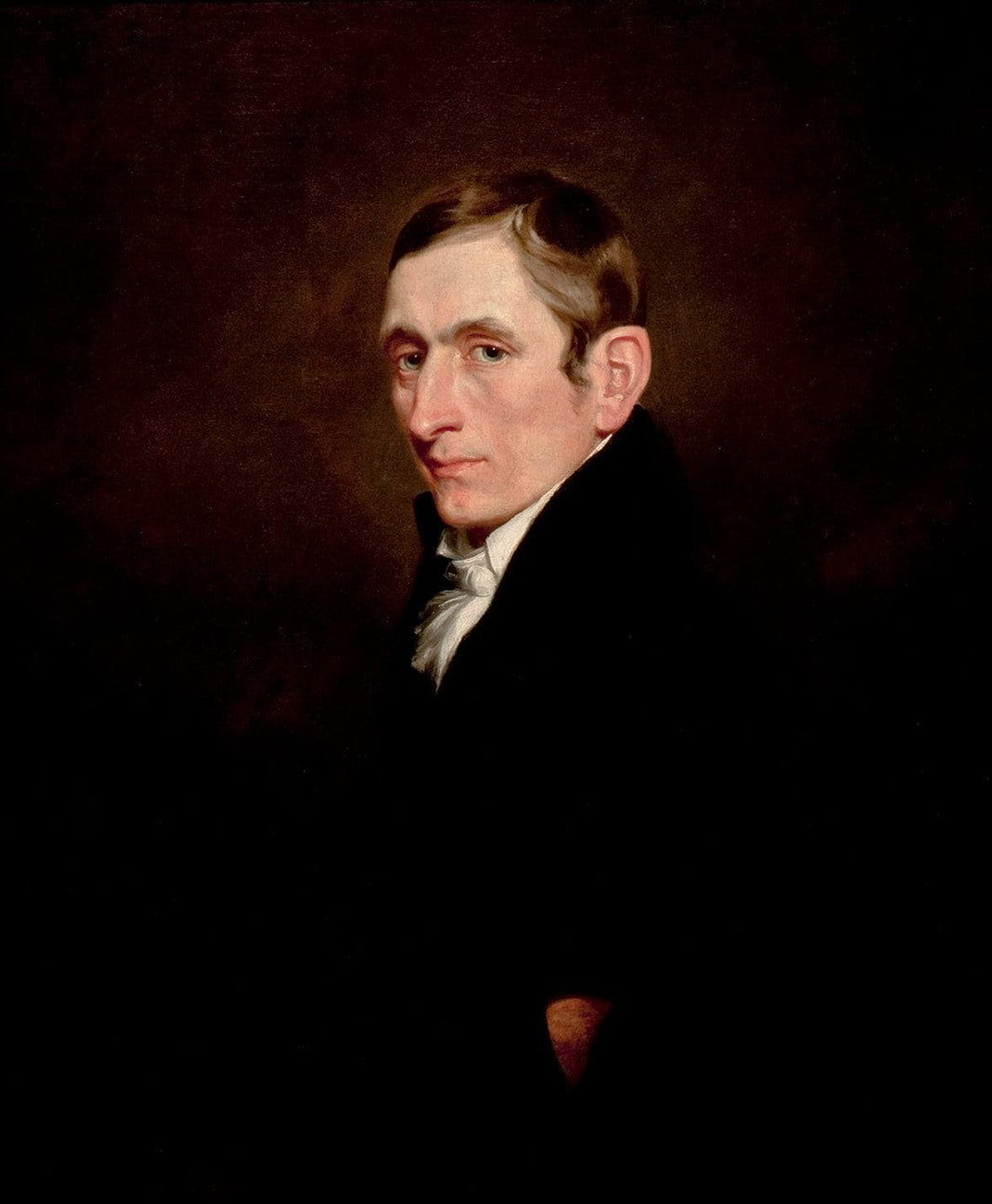 Portrait of Jeremiah Evarts by Samuel Morse — hand-painted portrait oil painting reproduction on canvas